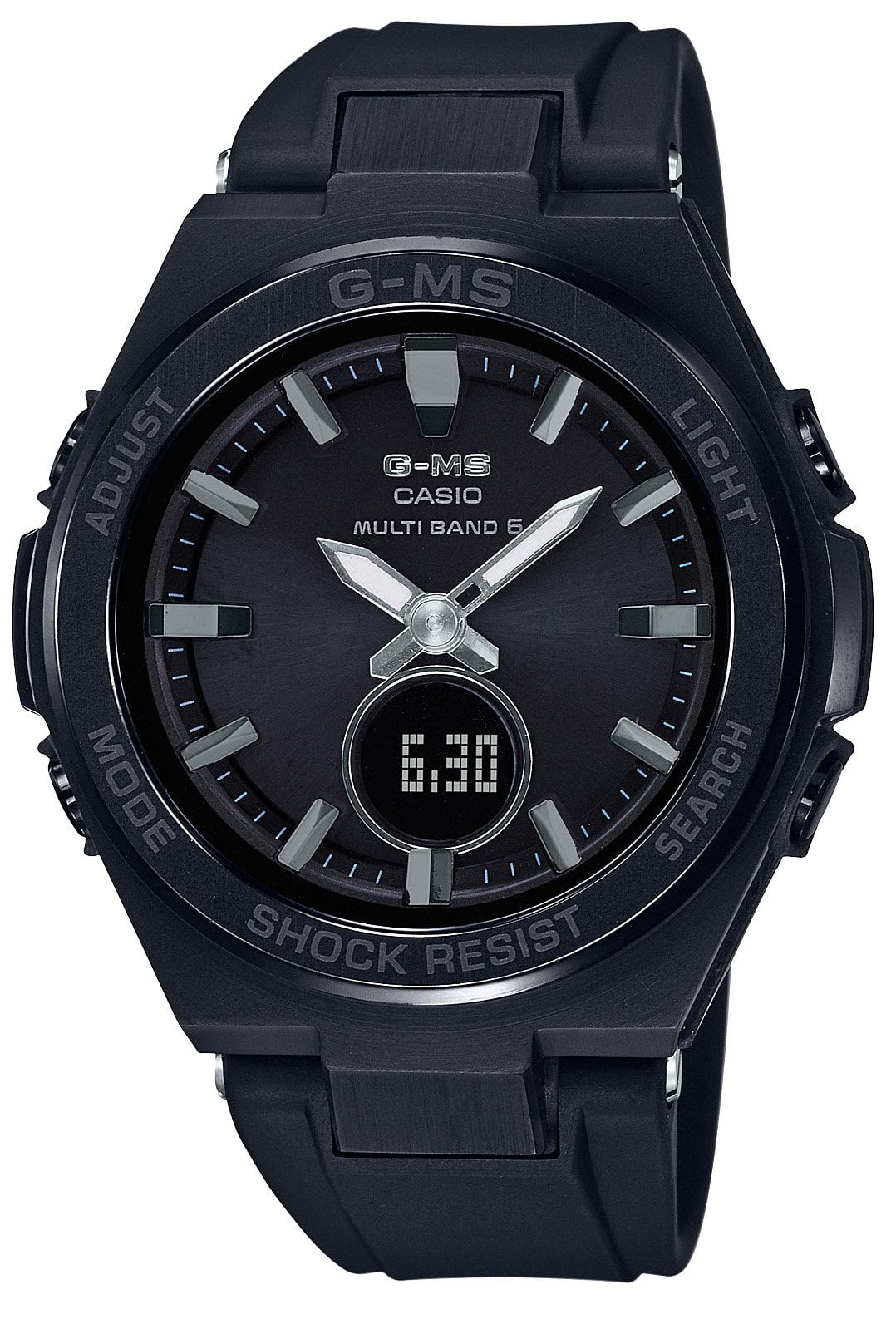 Casio] Watch Baby-G Radio Solar MSG-W600G-1AJF Ladies Black 