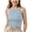 style-01 Sky Blue, variant on Gubotare Girl Tank Top Girls Tank Tops Kids Athletic Tank Top High Neck Crop Tops for Girl Yoga Size 13-14 (Red,13-14 Years)