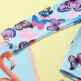 thumbnail image 6 of Gyratedream 1-6T Toddler Baby Girl Butterfly 2-Pieces Swimsuit Long Sleeve Assorted Rashguard Set, 6 of 6