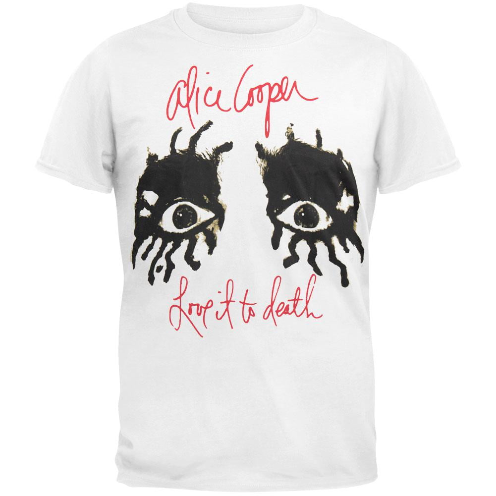 Alice cooper love it to death shirt Clearance