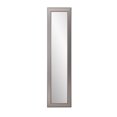 thumbnail image 2 of Brandt Works BM12THIN-L3 Mod Euro Silver Full Length Mirror, 2 of 4