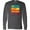 Titanium Grey, variant on Inktastic Wakeboarding Eat Sleep Wakeboard Repeat Long Sleeve T-Shirt