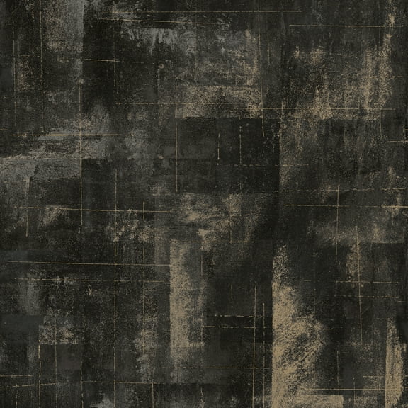 Brewster Ozone Black Texture Unpasted Non Woven Wallpaper, 21-in by 33-ft, 57.8 sq. ft.