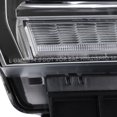 thumbnail image 5 of Spec-D Tuning Chrome Projector Headlights w/ LED DRL Strip Compatible with 2014-2018 GMC Sierra 1500, 2500, 3500, Base / Denali / SLE / SLT, Left + Right Pair Headlamps Assembly, 5 of 5