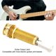 thumbnail image 3 of Conector De Bajo De Guitarra De Metal, Conector De Barril De Bajo De Guitarra De 1/4 De Pulgada, Toma De Salida Para Reducir Ruido Para Guitarras Y Bajos Eléctricos, 3 of 8