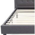 thumbnail image 4 of Classic Brands Mornington Upholstered Platform Bed Frame, King, Dark Grey, 4 of 10