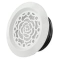 thumbnail image 2 of White Flower shape Air Vent Cover with Insect Mesh for Walls and Ceilings, 2 of 12