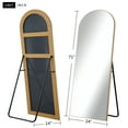 NeuType Arched Floor Mirror with Stand Modern Full Length Mirror Wall