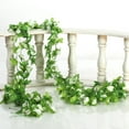 thumbnail image 6 of 3 Pack Fake Rose Garlands, Artificial Flower Vines DIY Fake Plant Vine, Hanging Floral Garland, Wedding Flowers String Party Arch Garden Decor, 6 of 8