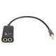 thumbnail image 2 of 2piezas 3.5mm Divisor de Audio Estereo Macho A Auricular Adaptador de Microfono + Auriculares Parejas Giran Conector, 2 of 5
