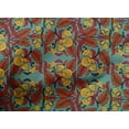 thumbnail image 4 of oneOone Cotton Poplin Fabric Leaves & Floral Block Decor Fabric Printed BTY 56 Inch Wide, 4 of 4