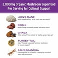 thumbnail image 6 of Om Mushrooms Superfood Mushroom Blend, Hot Chocolate , 10 Packets, 0.28 oz (8 g) Each, 6 of 10