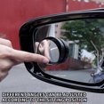 thumbnail image 3 of Bdday New 2Pcs Car Suction Cup Mount Auxiliary Rearview Mirror 360 Degree Rotating Wide-angle Round Frame Blind SPOTMirror, 3 of 9