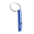thumbnail image 2 of Aluminum Alloy Emergency Whistle Loud Sound Compact with Keychain for Camping Hiking Boating, 2 of 7
