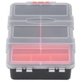 thumbnail image 3 of Double-Layer Transparent PVC Parts Organizer, F-156 Size Detachable Grid Storage Box - Durable, Non-Toxic & High-Temp Resistant Container for Hardware Tools, Nuts, Bolts, Screws & Small Components,, 3 of 6
