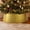 Gold, variant on EDX 24in Chionachne Woven Christmas Tree Collar, Christmas Tree Skirt Cover for Christmas Tree Decorations,Brown