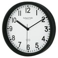 thumbnail image 2 of Mainstays Basic Indoor 8.78-inch Black Analog Round Wall Clock, 2 of 11