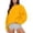 Yellow, variant on Fgnfyis Women's Sweatshirts Long Sleeve Casual Loose Fit Pullover Hoodie Fall Tops Crew Neck Sweatshirts Women