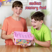 Aqua DIY Slime Kit with Carrying Case, Rainbow Reef