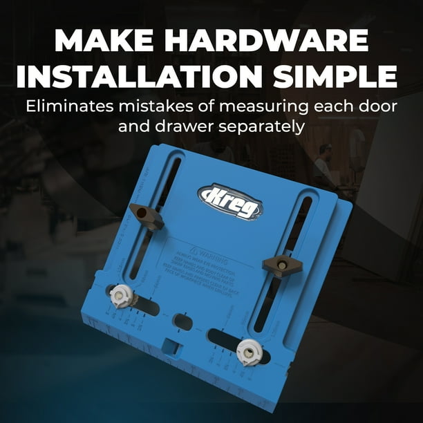 Kreg cabinet hardware 2024 jig super pack