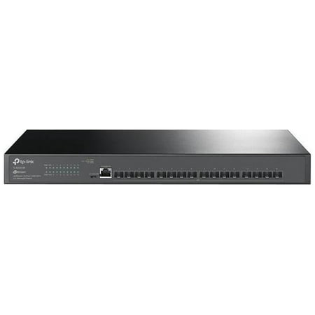 UPC: 0840030702488 | TP-Link TL-SX3016F | 16 Port 10G SFP+ Enterprise Level Switch | L2+ Smart Managed | Omada SDN Integrated | IPv6 | Static Routing | L2/L3/L4 QoS  IGMP & LAG | Limited Lifetime Protection