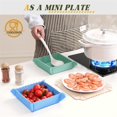 thumbnail image 3 of Foldable Multifunctional Storage Bowls for Home or Outdoor - Blue, 3 of 5