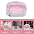 thumbnail image 6 of ELAYARD Set of 4 White Toiletry Bags Zipper Closure, Perfect for Travel, Cosmetics, and Personal Care Storage, 6 of 8