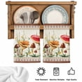 thumbnail image 5 of Red Mushroom Kitchen Towels Set of 1, Vintage Pastoral Botanical Retro Art Absorbent Dish Towels for Kitchen, Microfiber Hand Towel, Quick Drying Tea Towel for Cleaning Decorative Dishcloths, 5 of 7