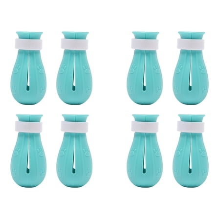 8PCS Pet Bath Cat Paw Covers Non-Slip Waterproof Shoes for Cats