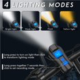 thumbnail image 2 of fastboy USB Rechargeable LED Bike Light Rear Bicycle Light Bike Tail Light and Front Light Set with Bicycle Speedometer Odometer, 2 of 7