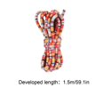 thumbnail image 2 of weibbin Ethnic Rope For Gift Wrapping Making 100cm Elastic Fibre Round Thread String Ethnic Style Cloth Cords For DIY Bracelet Necklace Jewelry Making, 2 of 4