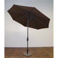thumbnail image 1 of 9 x 8 ft. Rib Premium Market Umbrella - Durango Frame, Kona Brown Canopy, 1 of 1