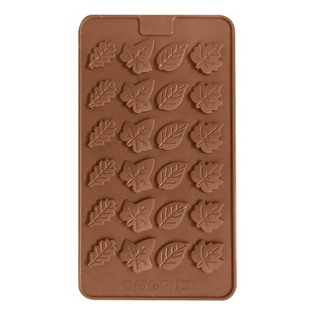 

Wiueurtly Different Shapes Of Leaves Chocolate Tool Flip Sugar Tool Fire Paint Wax Grain Tool Cake Cookie Dessert Decoration Embellishment Aluminum Pans Small with Lids Silicone Molds