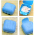 thumbnail image 3 of Travel Soap Box Handmade Waterproof Leakproof Square Small Soap Dish Sealed Box Portable Outdoor Accessories 2 Pcs Blue, 3 of 5
