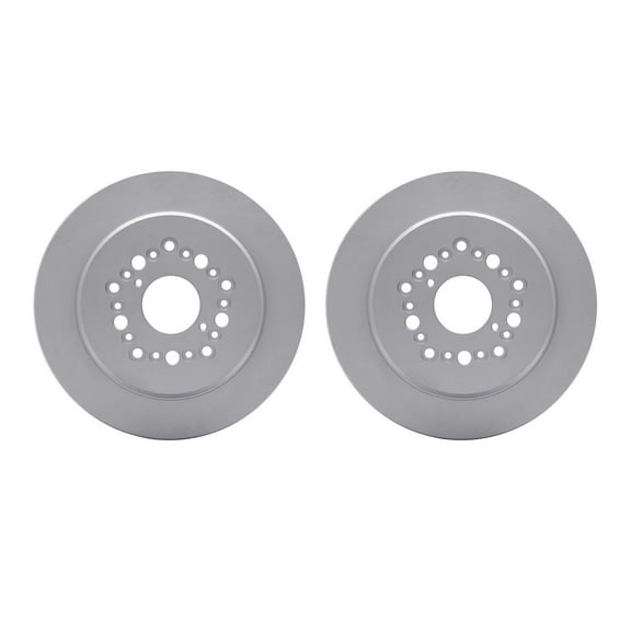 Dynamic Friction Company Rear Geospec Brake Rotors 4002-75001
