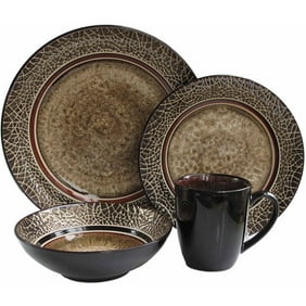 Gibson Elite Zambezi 16 Pc Dinnerware Set Walmart Com Walmart Com