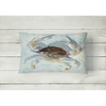 thumbnail image 2 of Carolines Treasures 8011PW1216 Blue Crab Canvas Fabric Decorative Pillow, 12H x16W, multicolor, 2 of 3