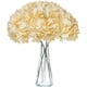 thumbnail image 1 of Ramo simulado de hortensias - 5 flores artificiales con tallos y hojas para la decoración del hogar, 1 of 1