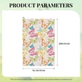 thumbnail image 4 of Kdxio Retro Colorful Butterfly Pattern Golf Towel (24" X 16") with Carabiner Clip - The Convenient Golf Cleaning Towel, 4 of 8