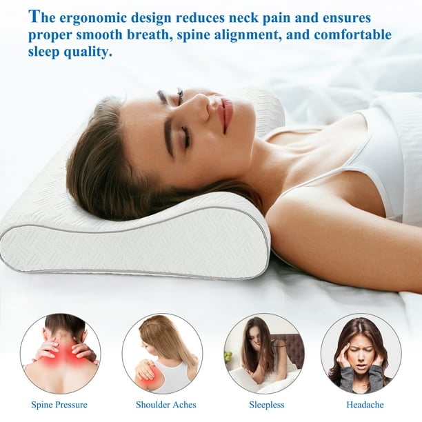 Cool sleep gel memory foam pillow top