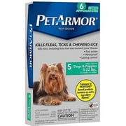 PetArmor for Dogs, 5-22 lbs, 6-Pack