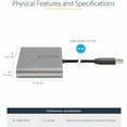thumbnail image 3 of StarTech.com USB-A to HDMI Adapter, Space Gray, 1 (Quantity), 3 of 3