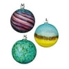 Glass Globe, medium, 3 assorted colors
