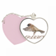 thumbnail image 1 of Pájaro de aleta Bolsa de viaje Mirror maquillaje corazón rosa, 1 of 4