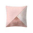 thumbnail image 2 of Rose Gold Pink Cushion Cover Square Pillowcase Home Decoratio, 2 of 2