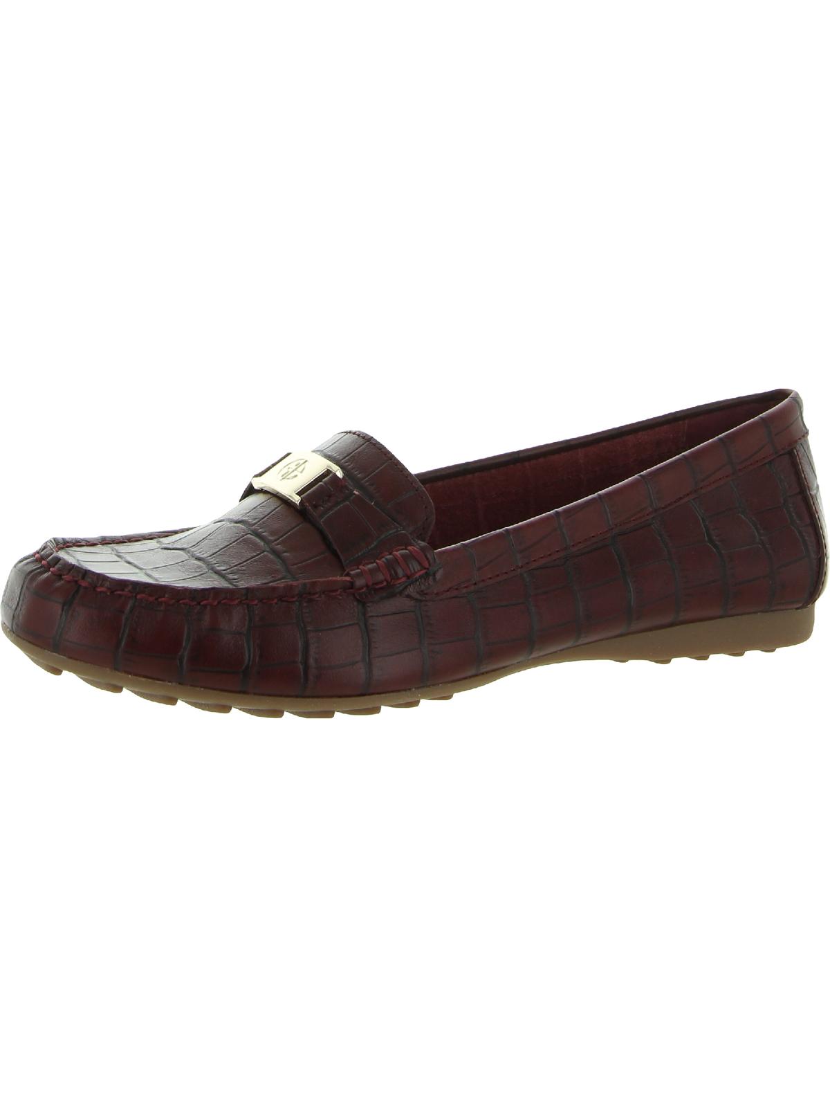 Giani Bernini Womens Dailyn Leather Moccasin Loafers