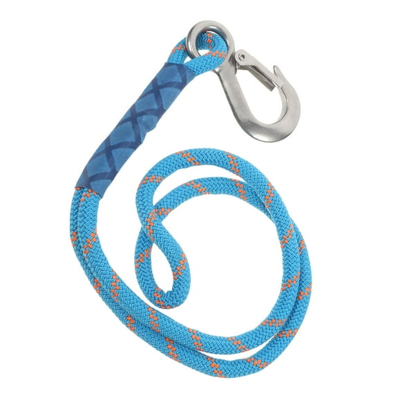 FRCOLOR Adjustable Tree Swing Strap Kit Heavy Duty Hanging Chair Safety Strap with Stainless Steel Carabiner Hooks for Outdoor Toddler Swing Blue