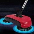 thumbnail image 5 of Hand Push Sweeper Hand Push Sweeper Floor Sweeper Sweeper Broom Carpet Red, 5 of 5