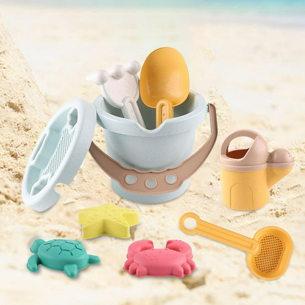 Juego De Arena De Juguetes De Playa De 9 Piezas Para Niños Y Niñas De 3 A 10 Años En Edad Preescolar