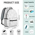 thumbnail image 4 of Chemistry Biology Students Backpack Scientific Knowledge Science Classroom School Bag with Physics Astronomy Engineering Design, Lightweight and Wear-Resistant, 4 of 6